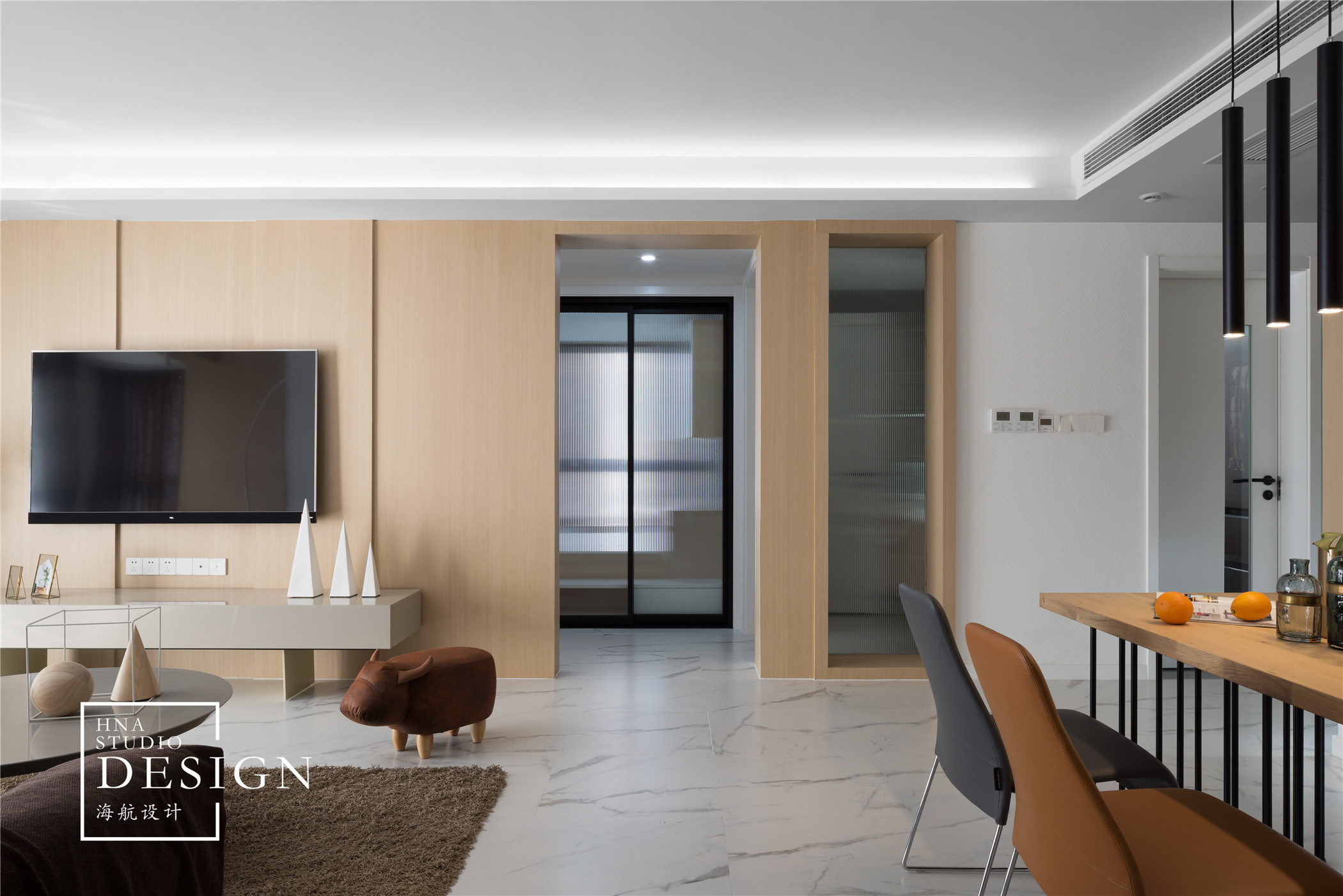 海航设计 | 龙湖花千树◣安家◥143平现代简约-13