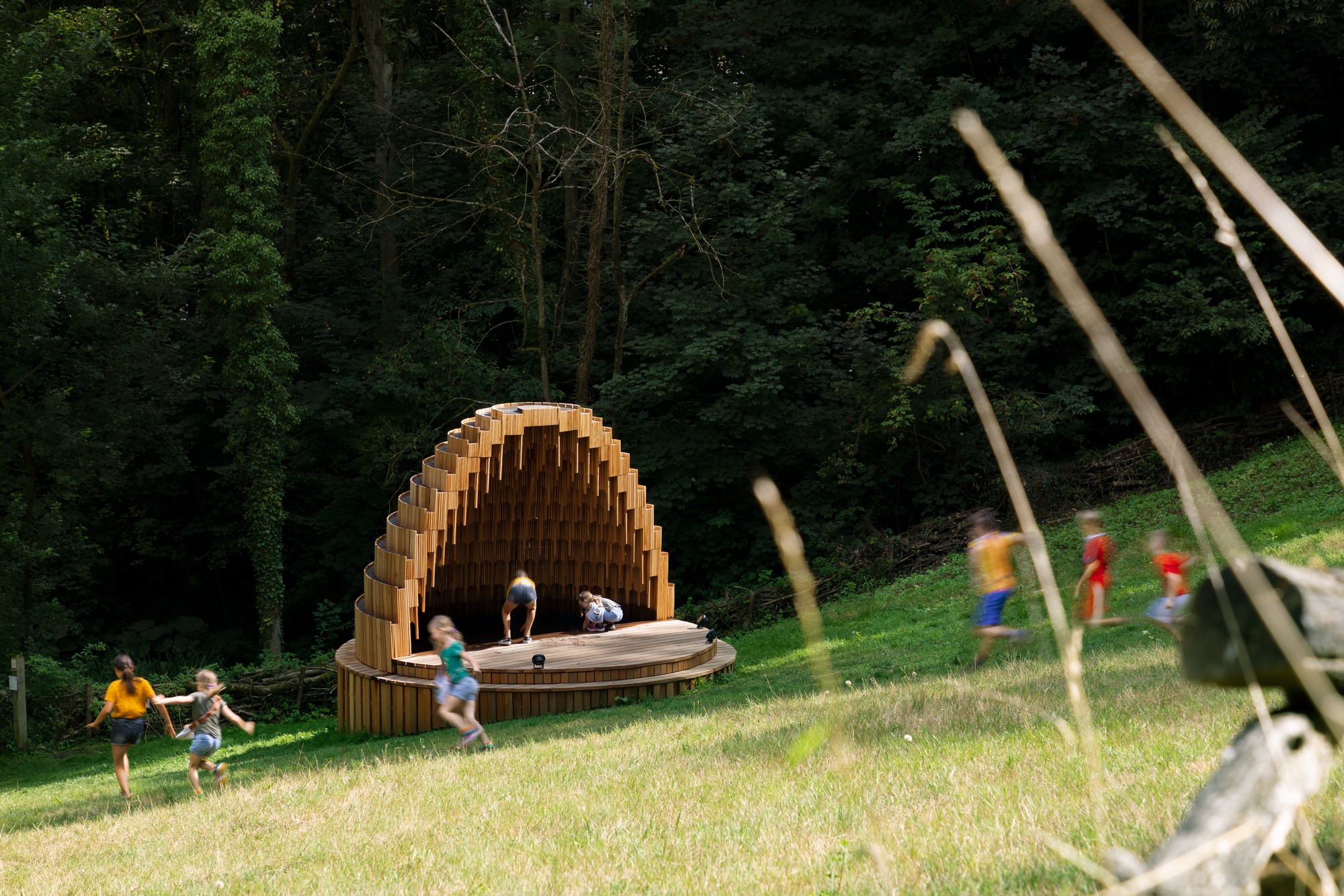 比利时雨水放大装置丨Matthijs la Roi Architects-24