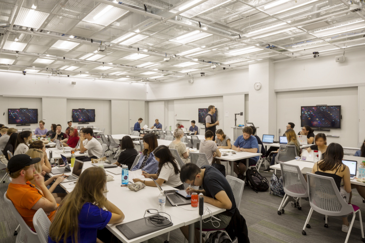 摩尔鲁布尤德尔与文艺复兴 3 建筑师共同打造卡内基梅隆大学商学院大卫·A·特普 quadrangle-34