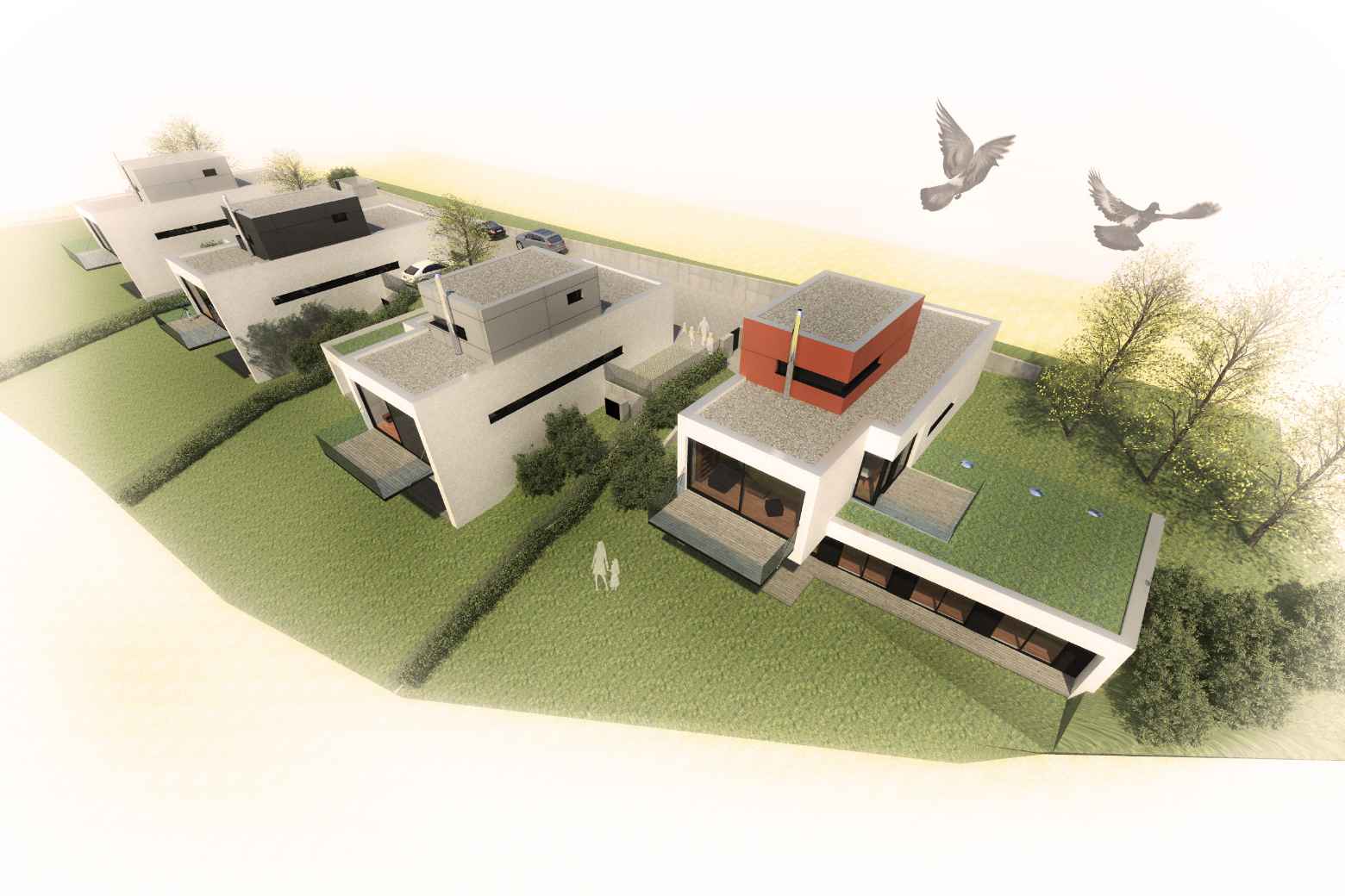 Radotín四栋家庭住宅丨Kamil Mrva,Martin Rosa等-42