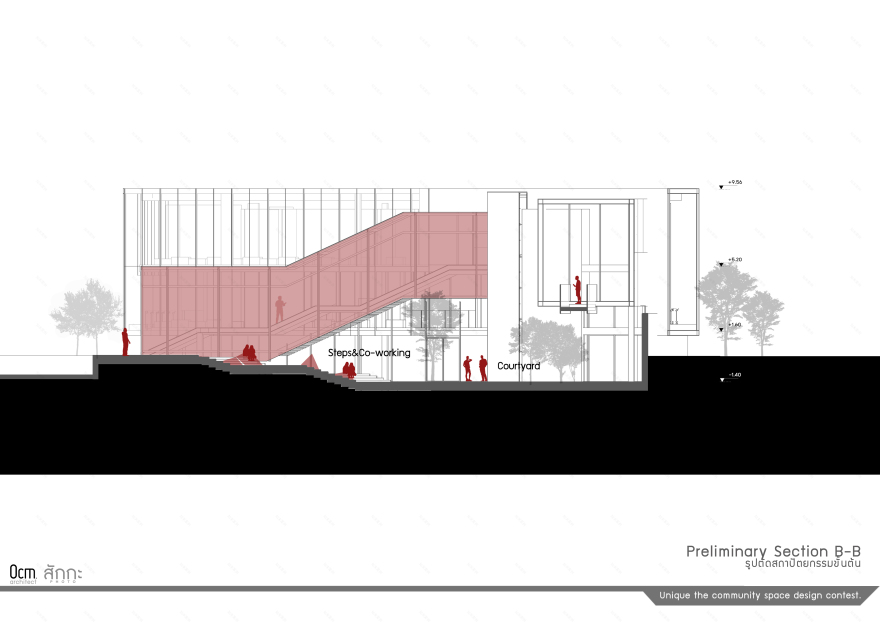 疫情后社区购物中心设计-27
