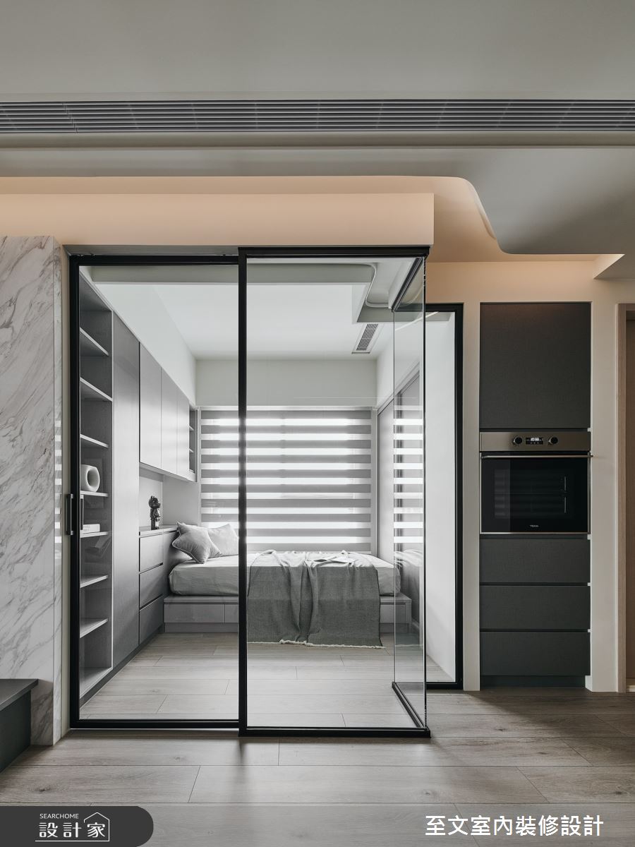 至文·光室·现代风·29坪设计案例丨至文室内装修设计-12