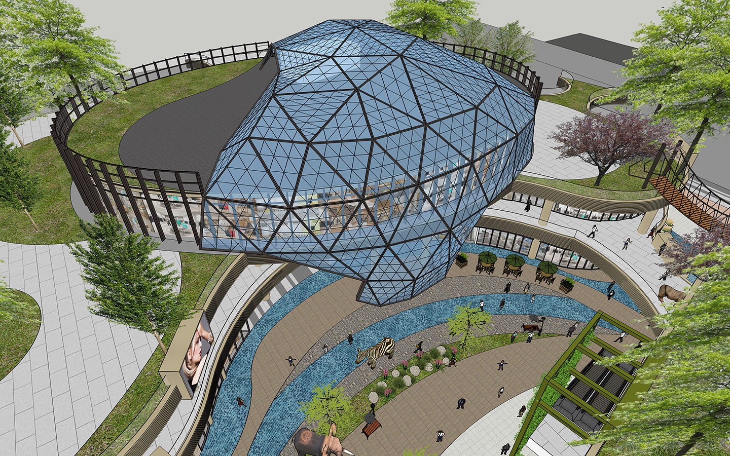 【购物中心设计】金园世纪城购物中心案例分享-16