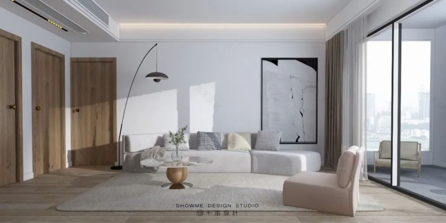 自然禅意,222㎡隆昌西城郡空间设计-15