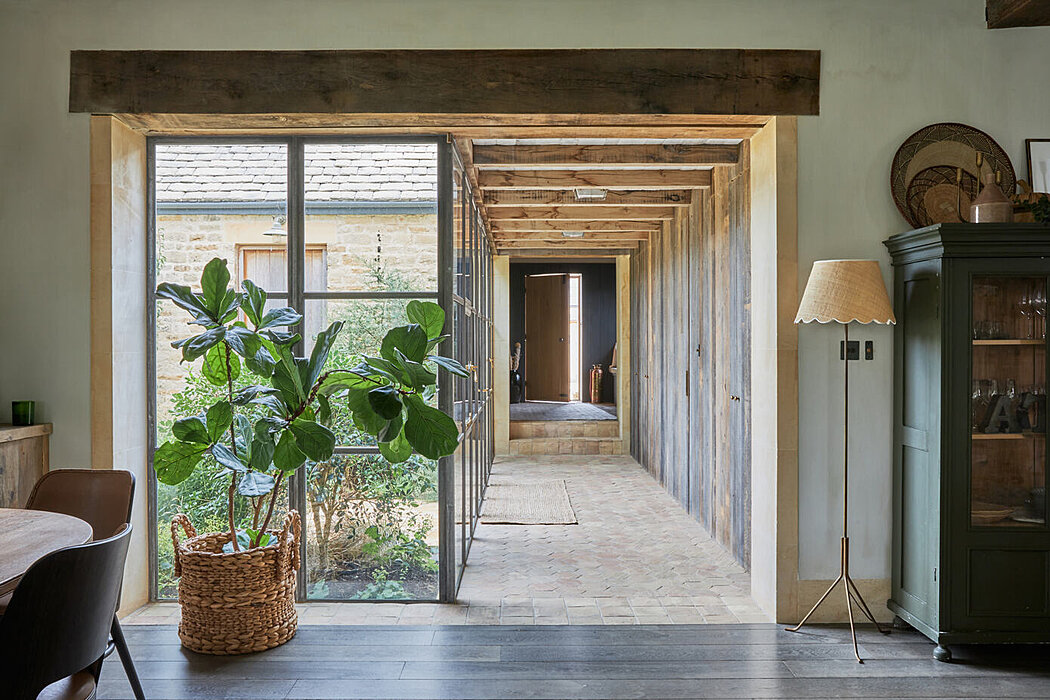 科茨沃尔德农舍丨英国牛津丨Stephen Fletcher Architects-17