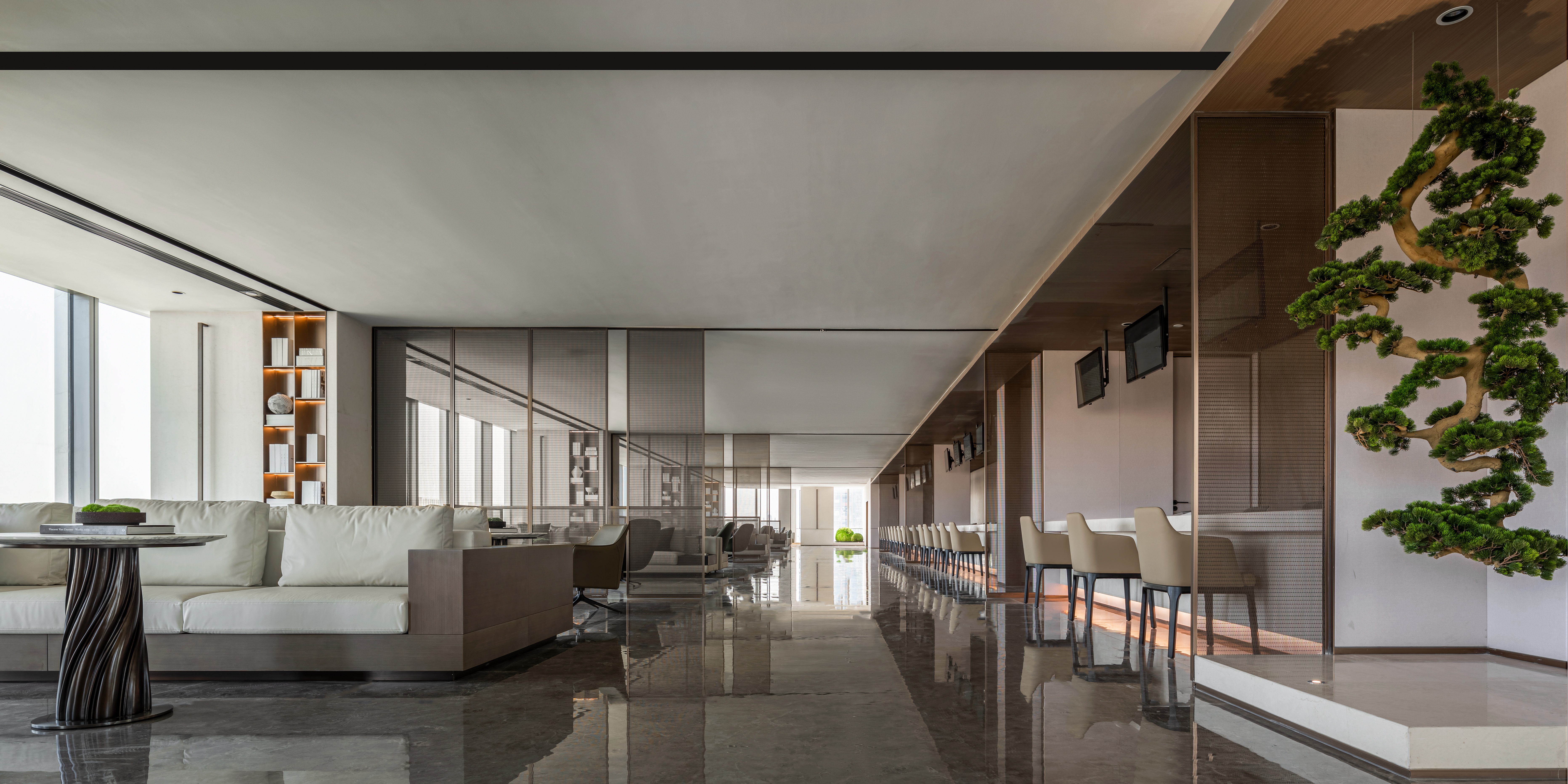 招商蛇口西安公司签约中心丨中国西安丨锐度设计-16