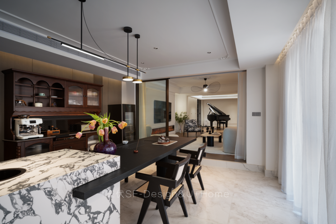 三伏新作丨460㎡现代法式，浪漫要夹杂在生活里-101