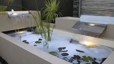 夏日庭院水景设计 | 营造清凉的休闲空间-94