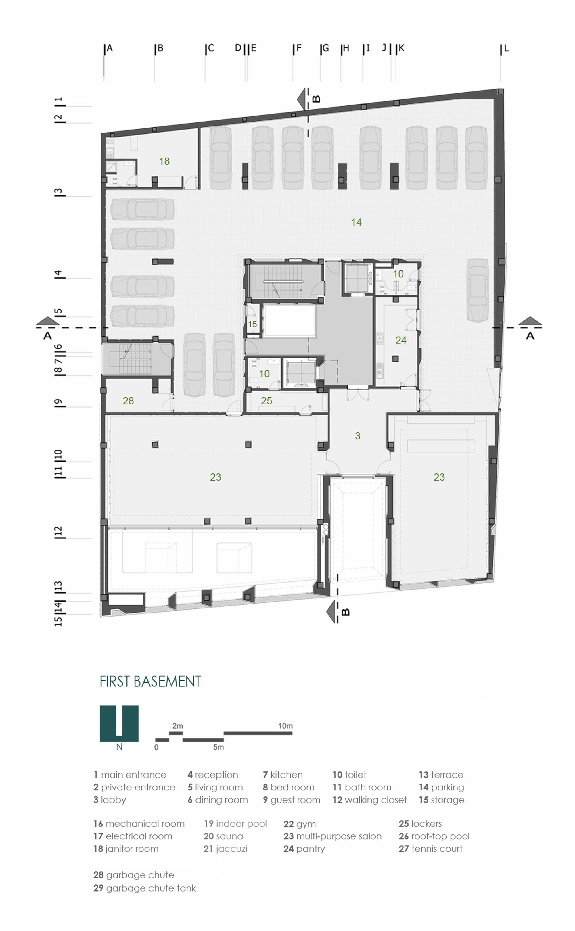 伊朗西潘住宅楼——壮丽景观与隐私保护的统一-45