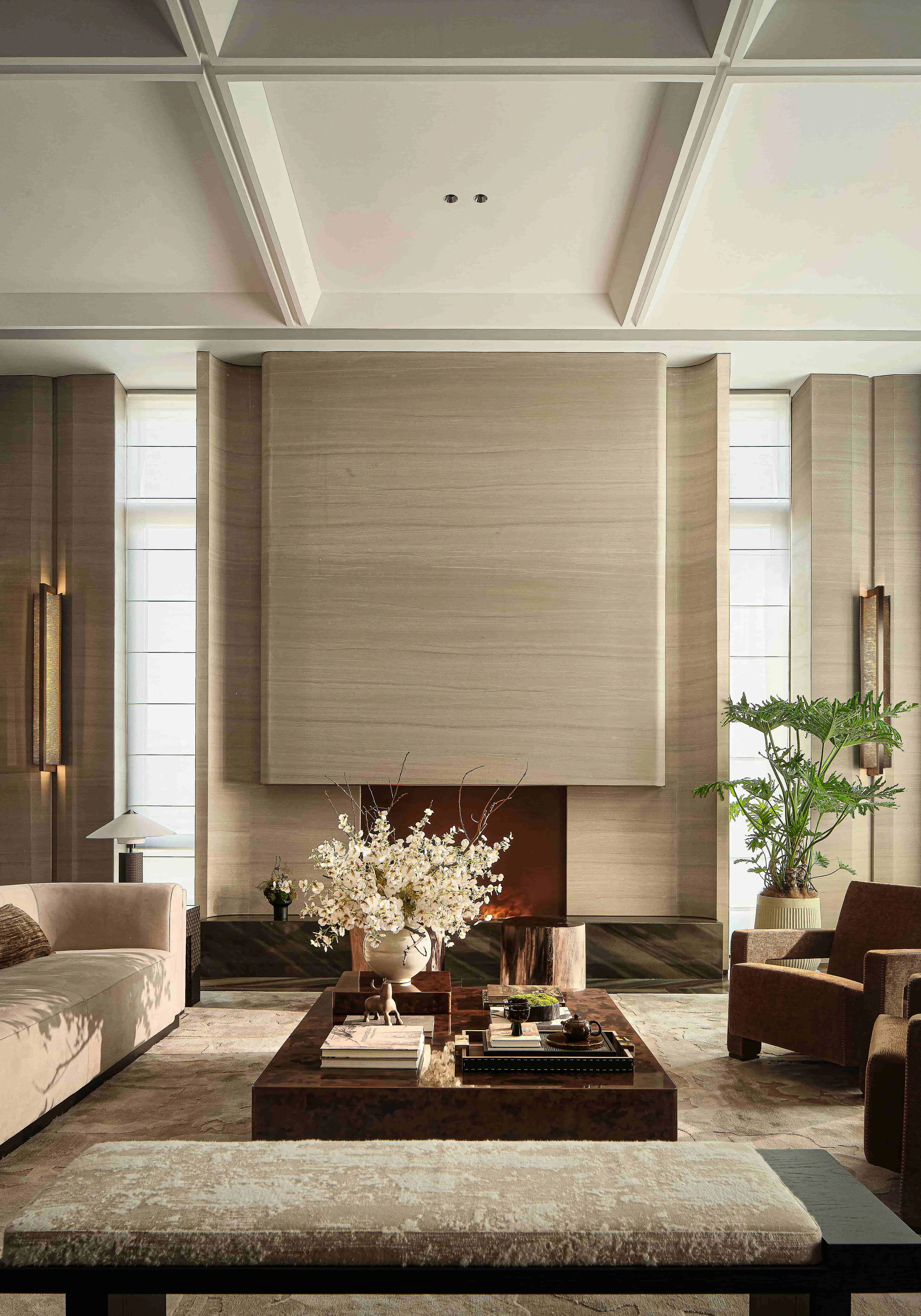 元起观潮架空会所丨FTWD（甫特达）室内设计公司-13