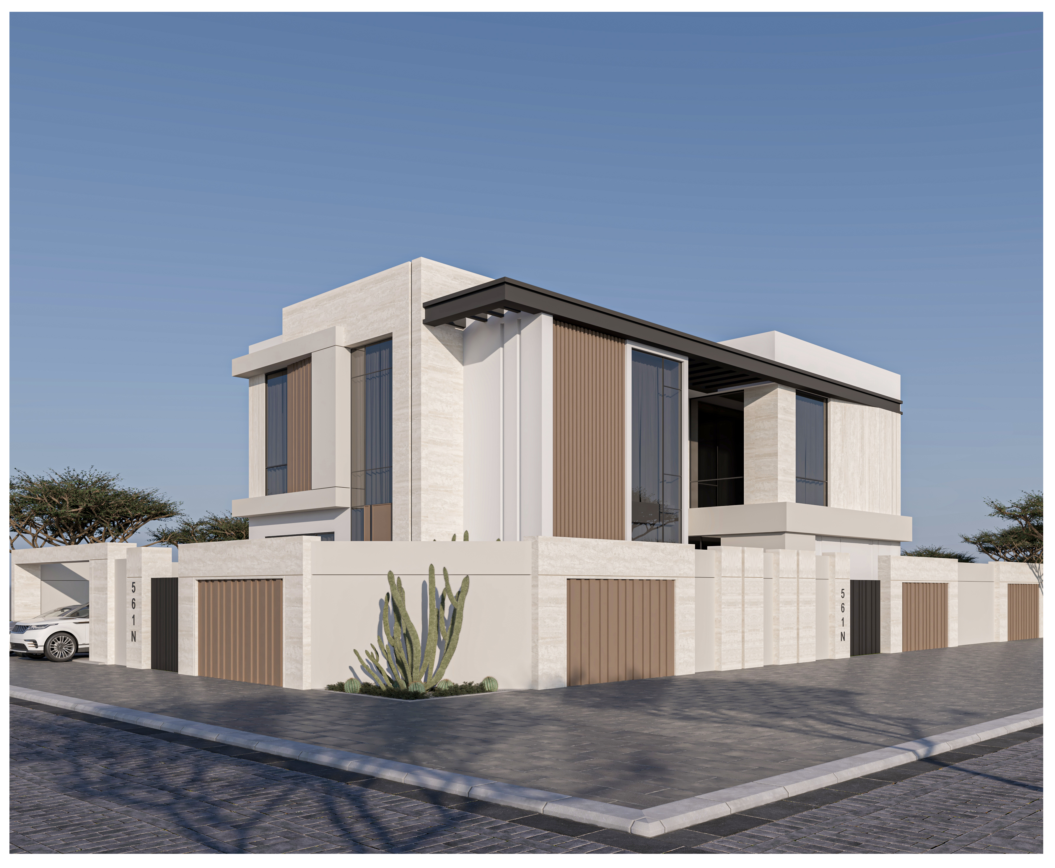 现代别墅建筑-2