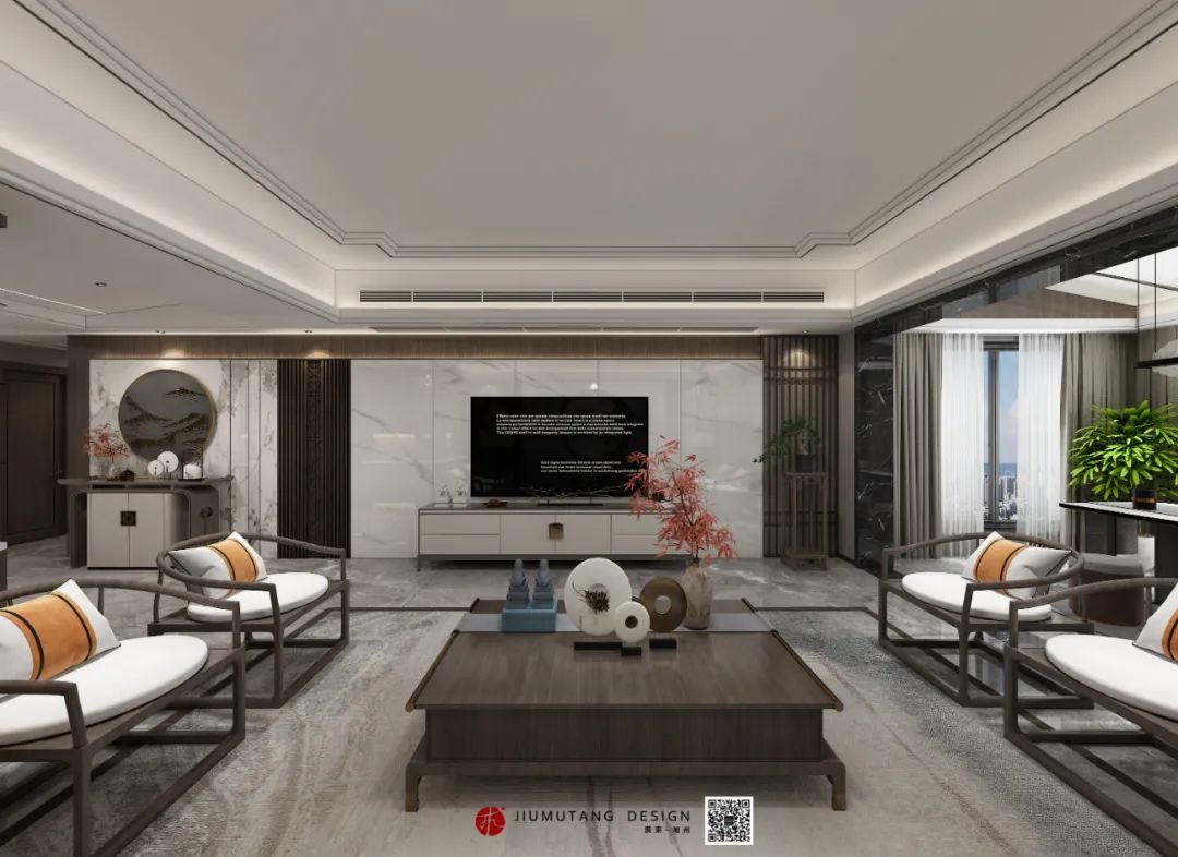 金域澜岸二期新中式设计丨中国潮州丨潮州市玖木堂装饰设计有限公司-10