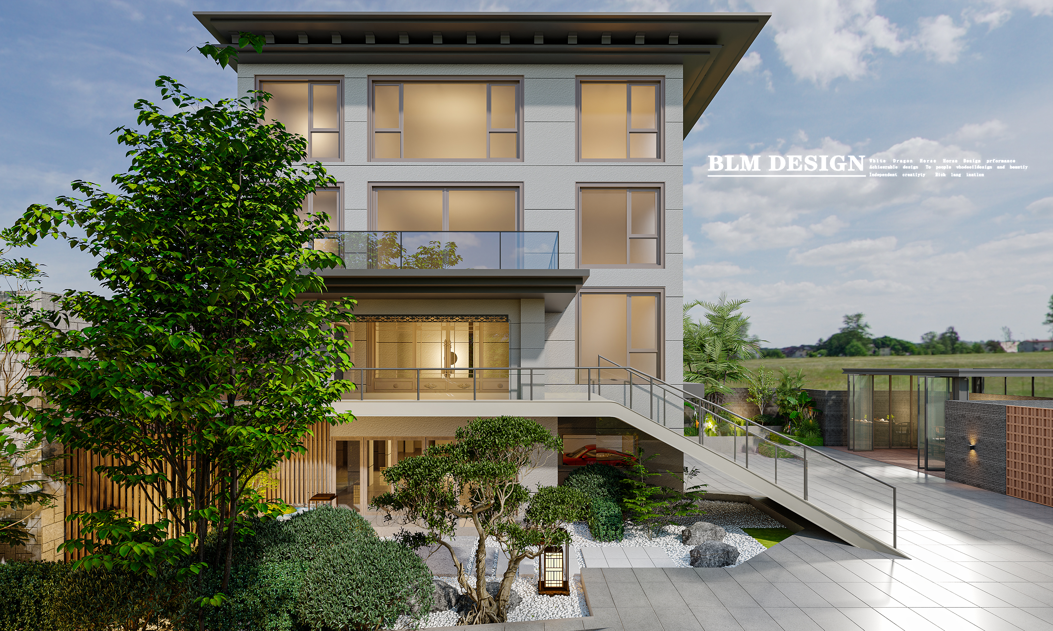 会所设计丨白龙马效果图-4