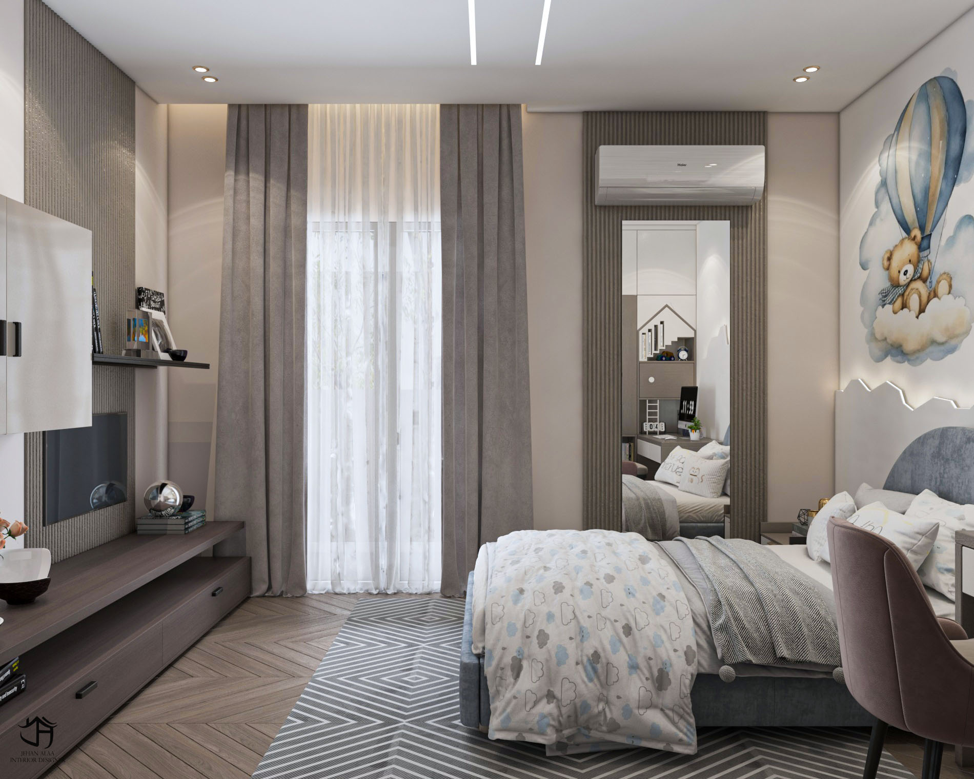 儿童房设计丨埃及-10