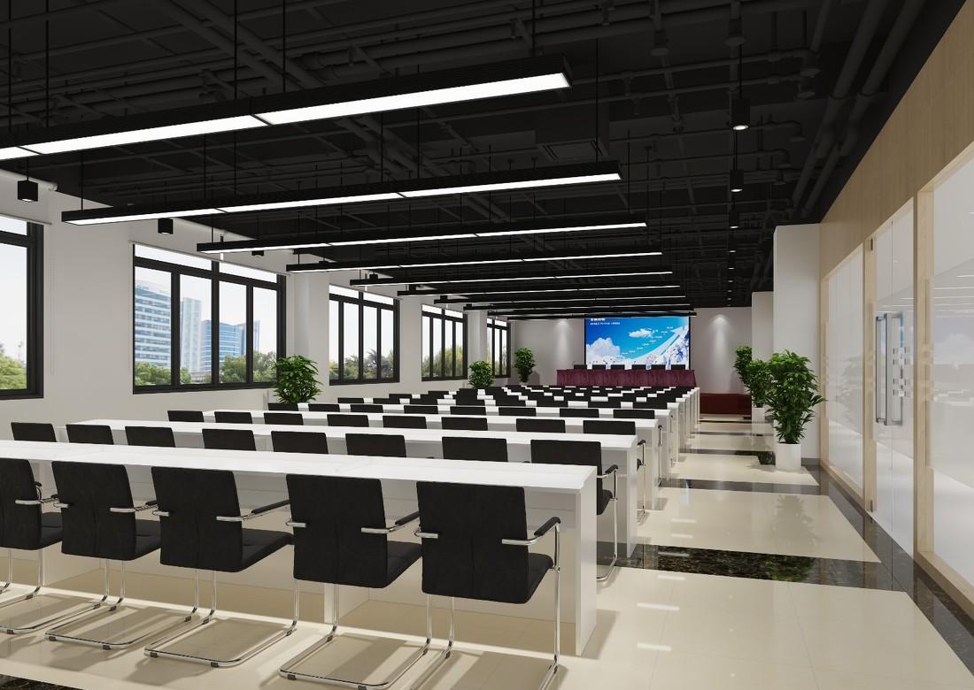 
现代中式结合装修案例之大邦公司设计案例 -10