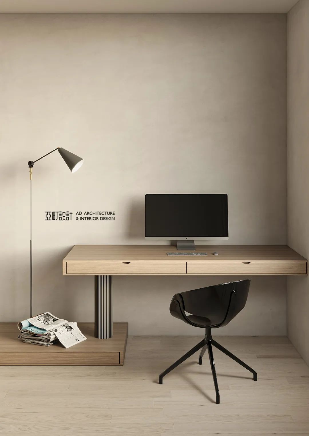 江边光甬道 · 简约朴素的归家理想丨亚町设计-49