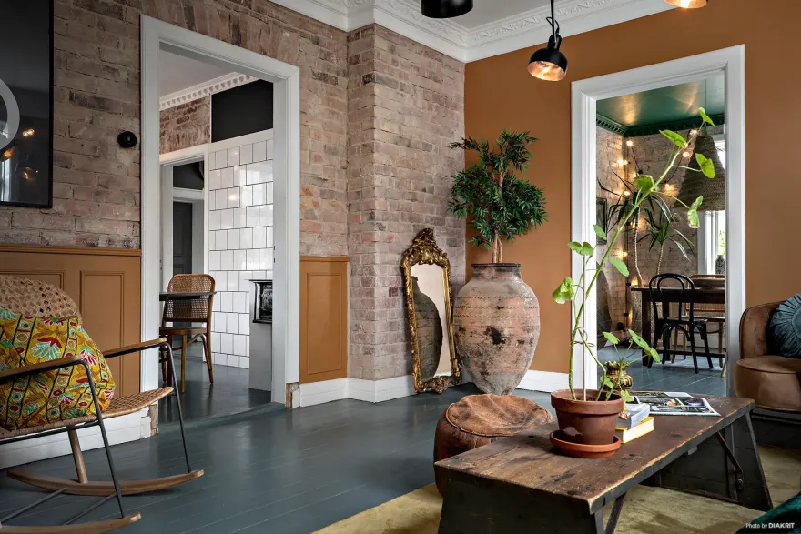 色彩斑斓的百年之家 | 独特的波希米亚风格室内设计-13