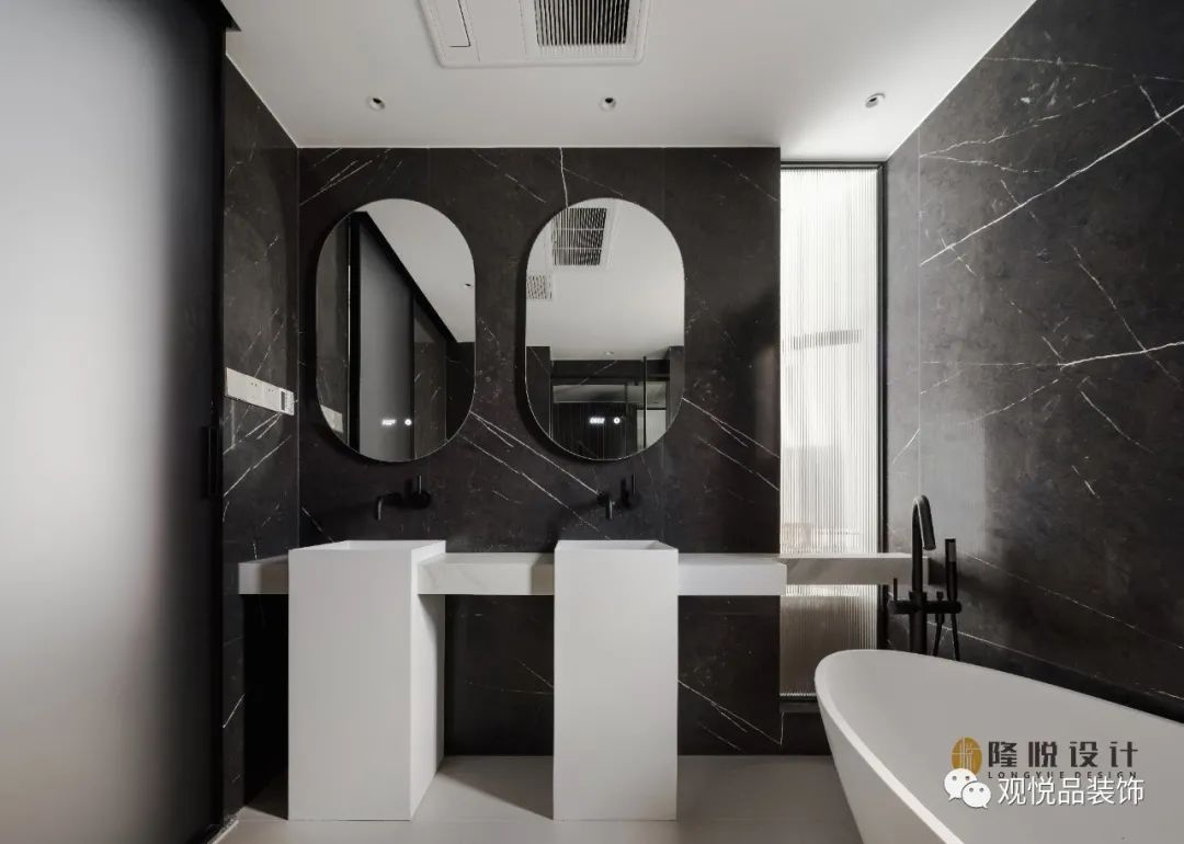 梧桐华府轻奢风住宅设计丨中国嘉兴丨隆悦设计-31