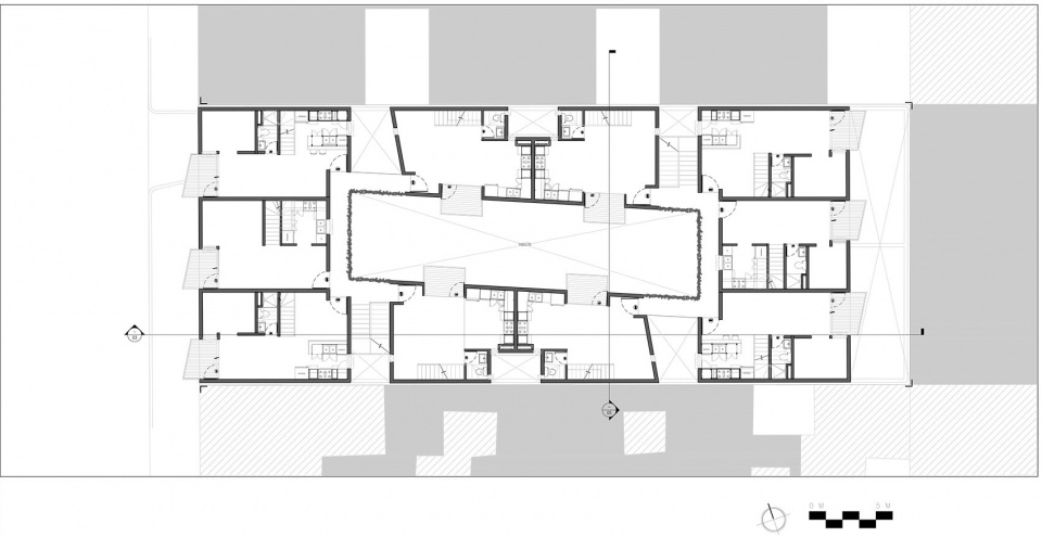 Casa Jardin Escandon 住宅综合体丨墨西哥墨西哥城丨CPDA Arquitectos-51