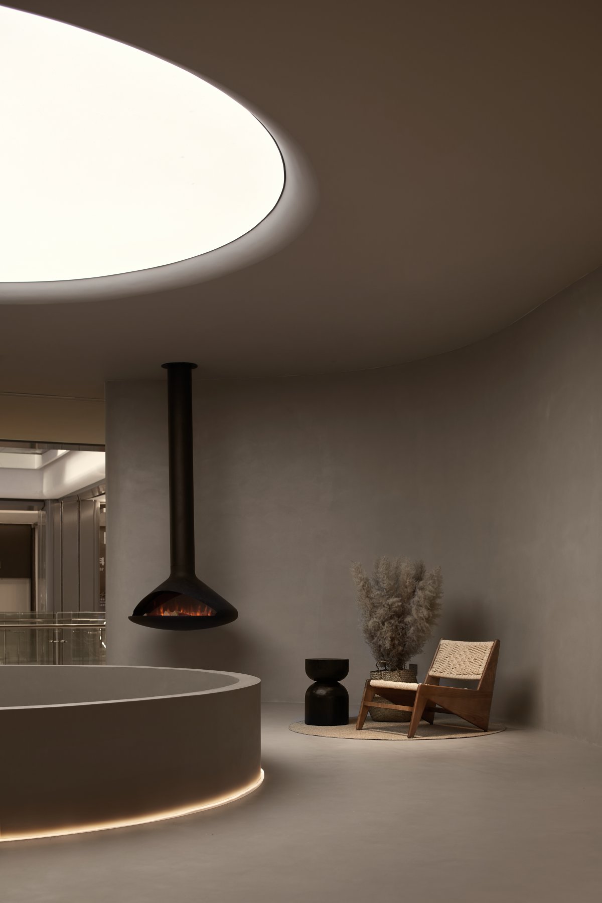 本色空间微水泥展厅丨杜志涛-6