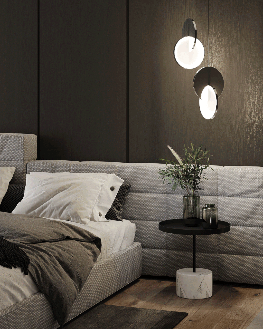 灰色简约空间,黑与白的都市艺术丨HPISD-35