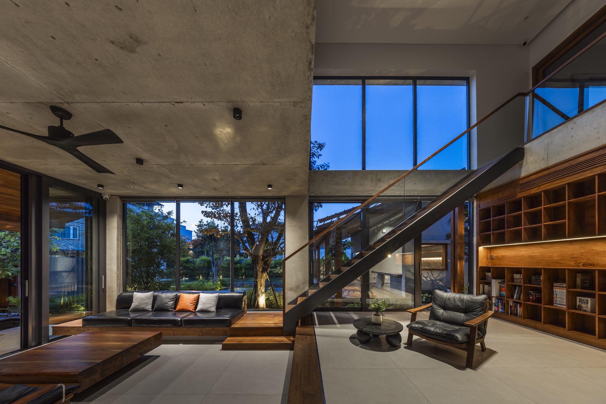 别墅庭院丨越南丨AN NAM Architecture-33