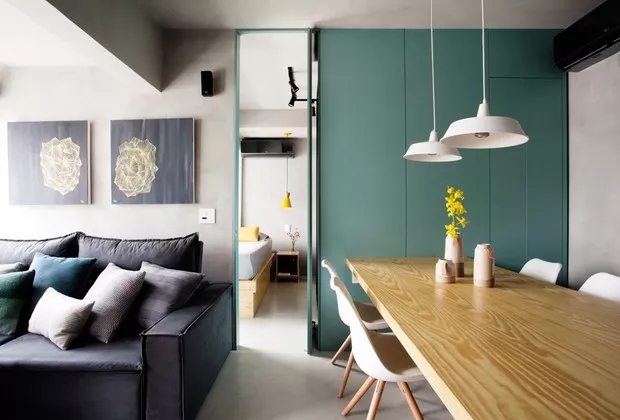 圣保罗42㎡公寓  Casa 100 Arquitetura-13