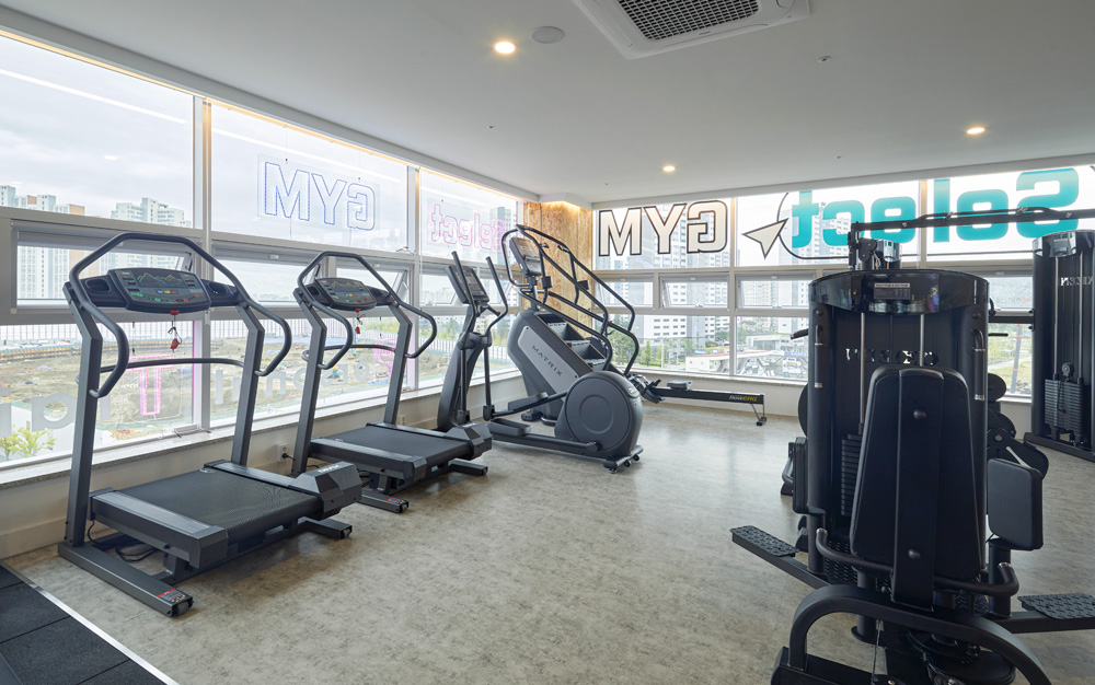 简约 38 平南杨州健身房设计-7