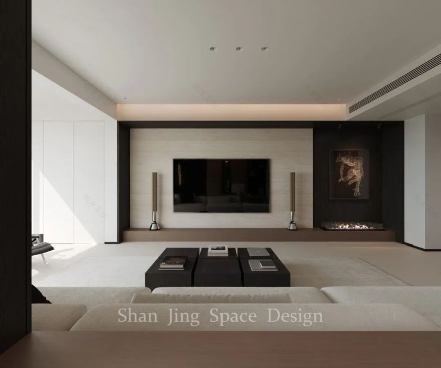 山境空间新案 |意式极简:一个关于光、空间与质感的家-21