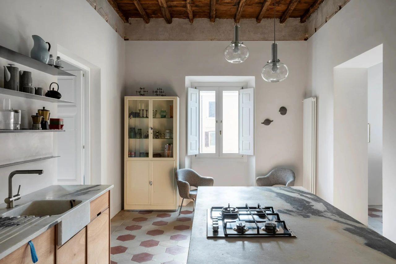 罗马卡萨卡洛阿尔贝托公寓翻新丨意大利罗马丨DHD 工作室-35