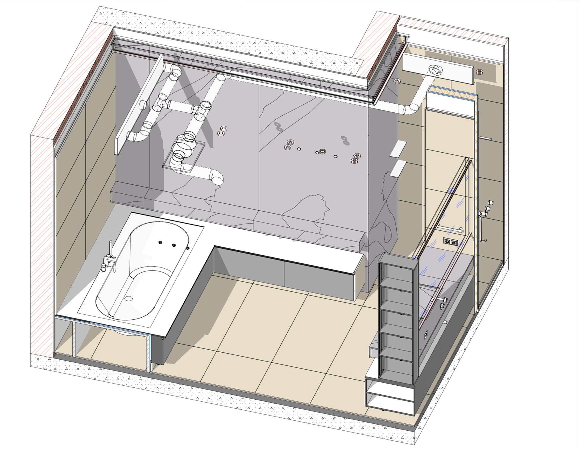 Development of working drawings for design project.-13