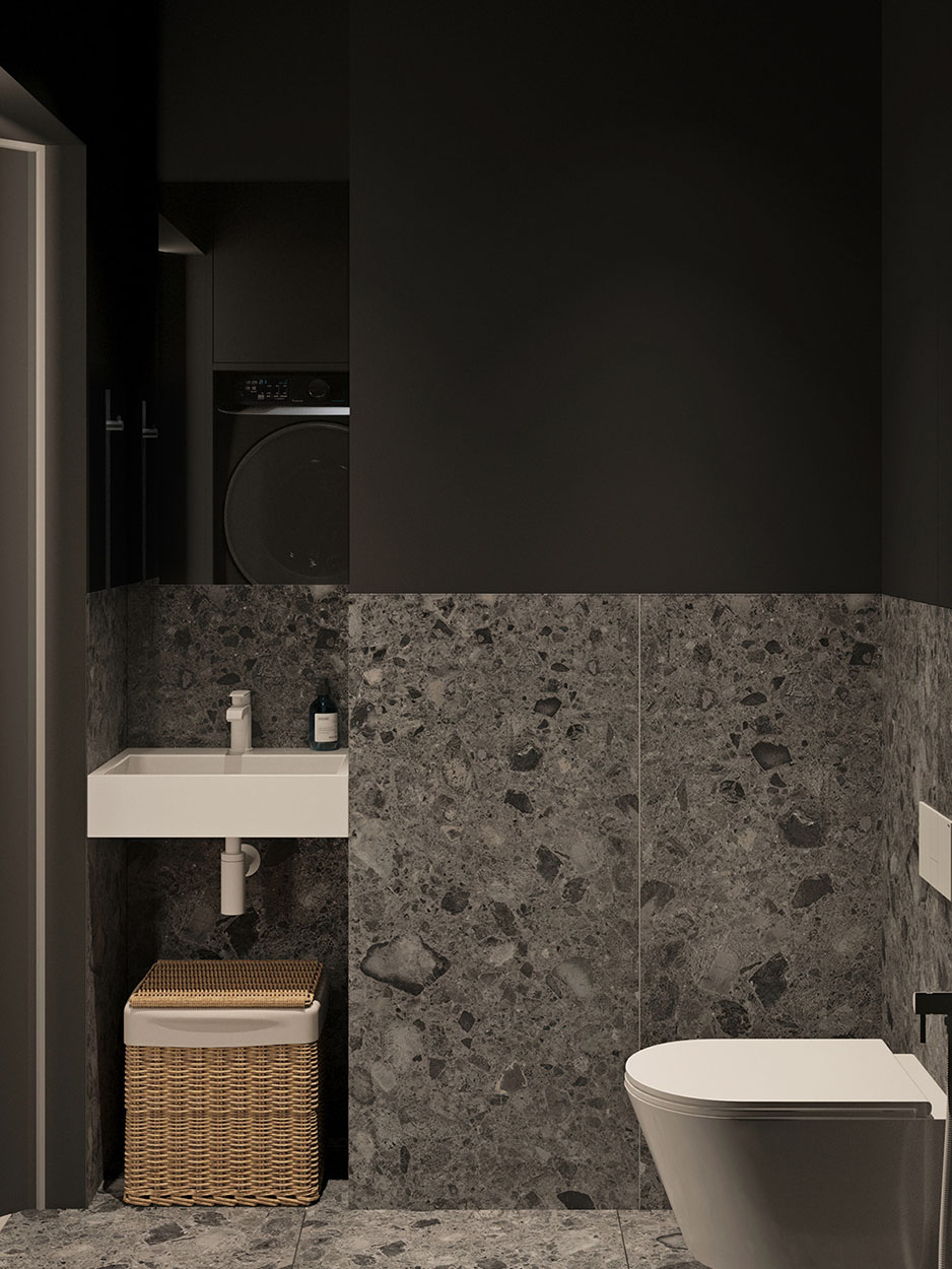 水磨石打造清新又高级的工业风浴室丨鸽盟·厨卫改造家-10