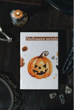 Watercolor Spooky Halloween Clipart Set .-6