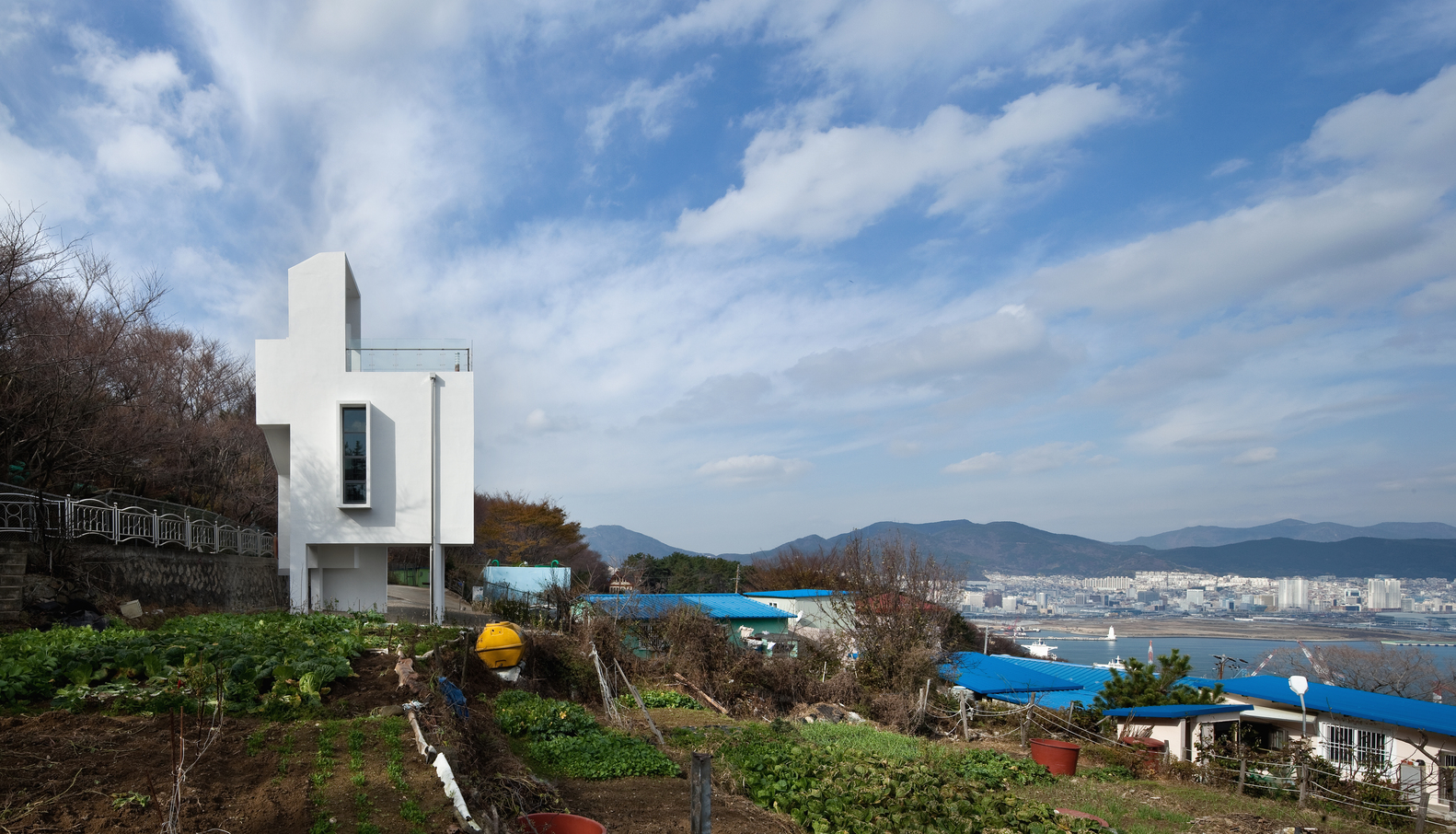 釜山"希望村"景观树建筑，室内外和谐共生-55