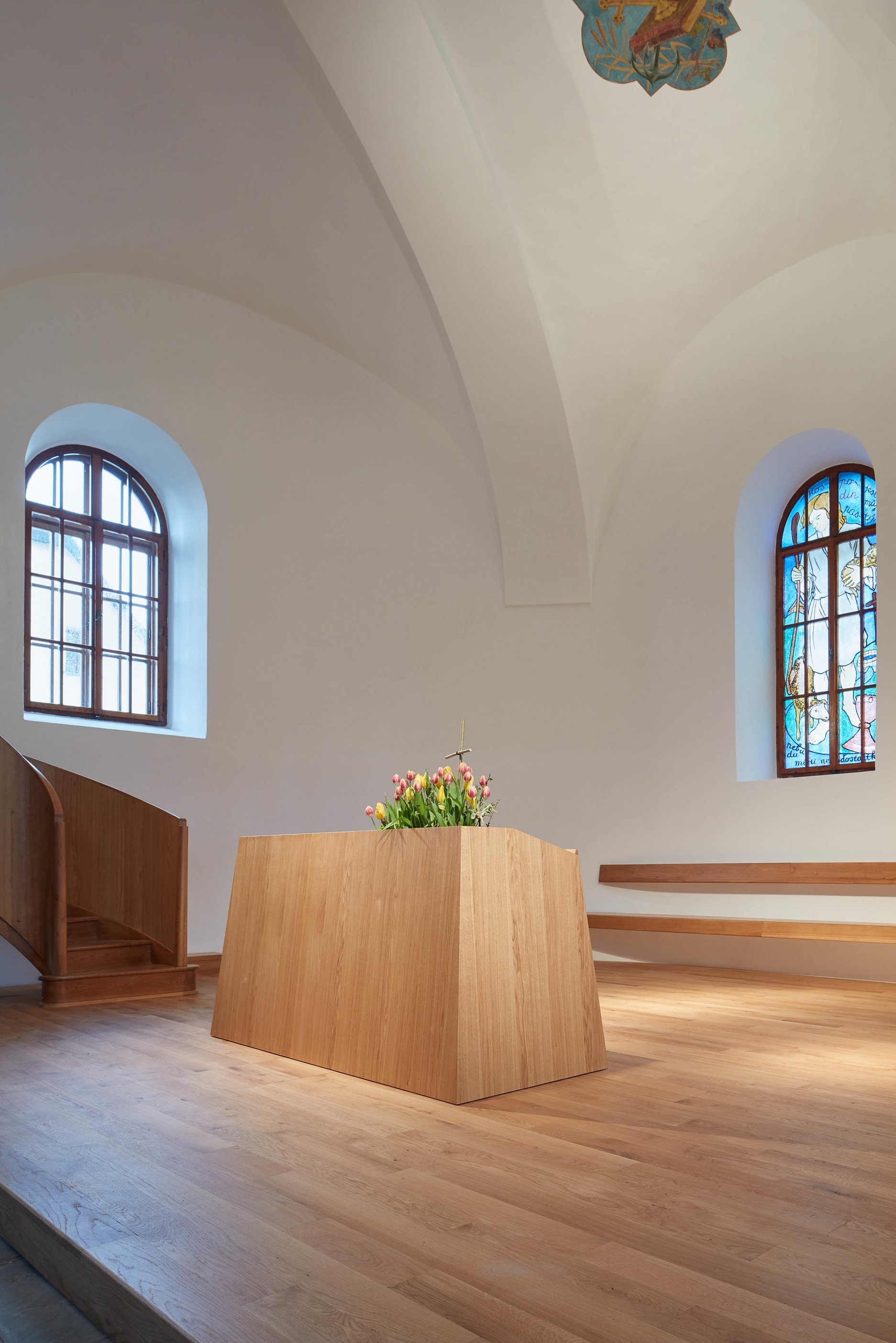 Hodslavice福音派教堂室内重建丨捷克-33