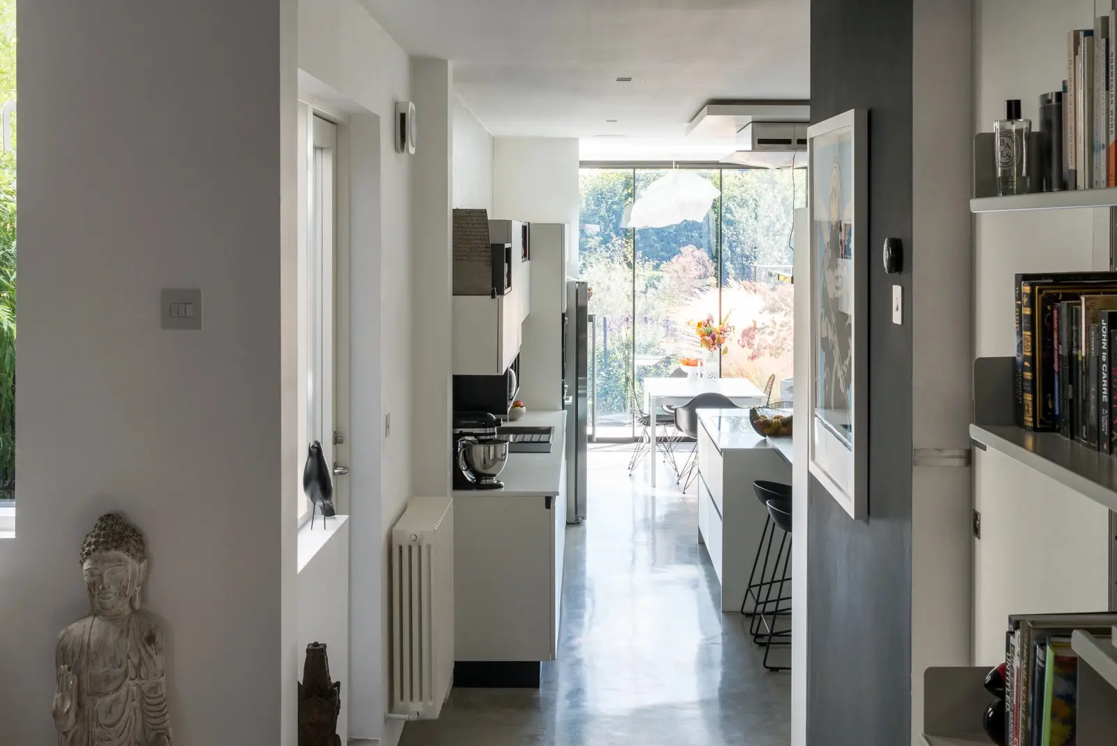 伦敦附近维多利亚式住宅的现代改造-5