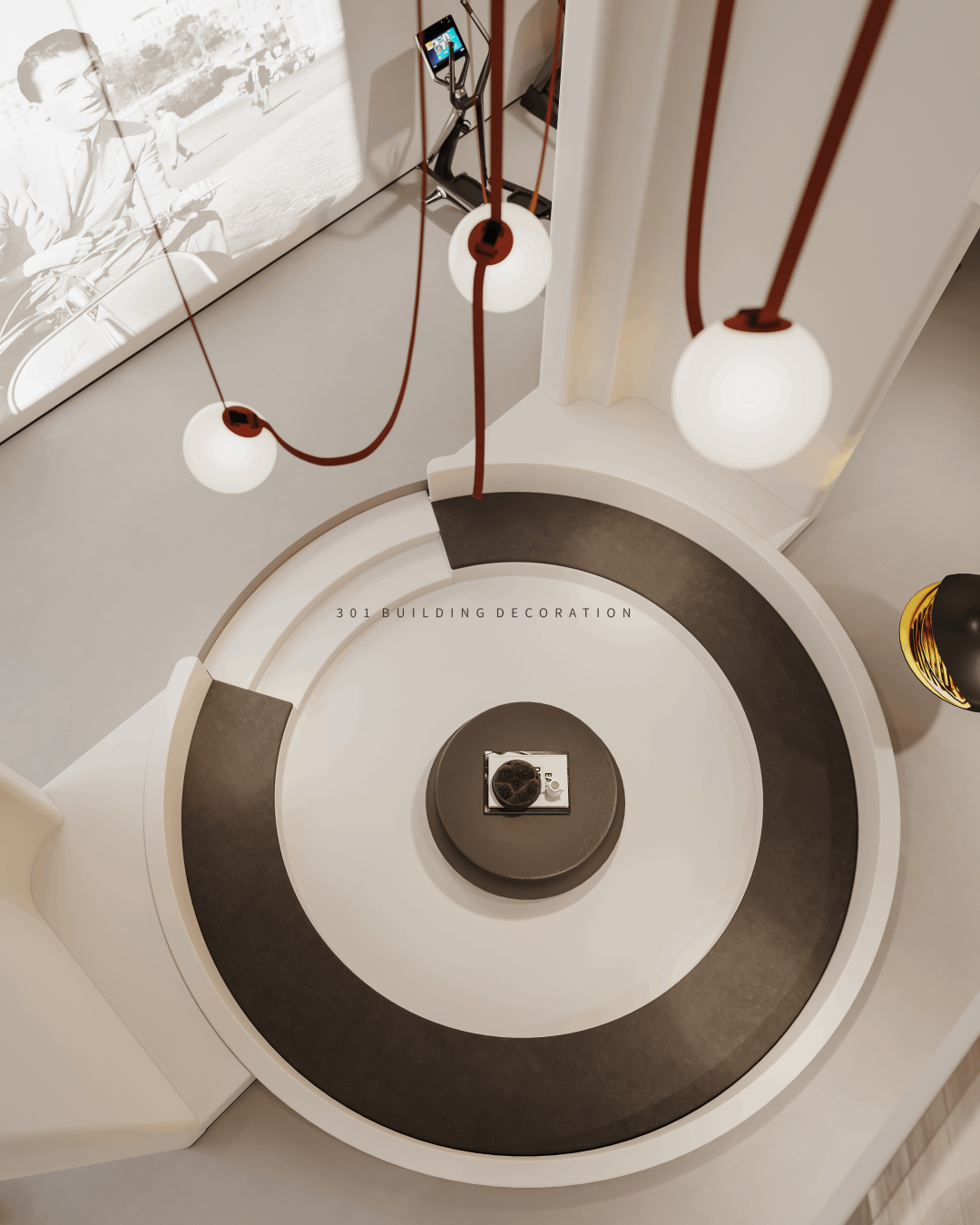 极简之美,盛放心中的热爱丨三零一建筑装饰事务所-59