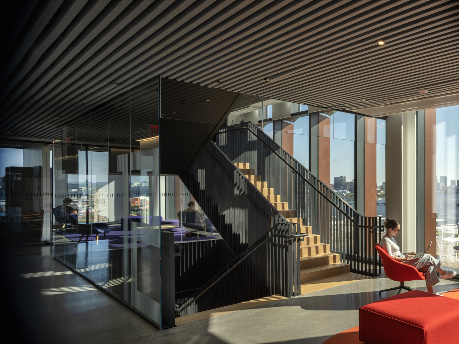 波士顿大学计算与数据科学中心，美国 / KPMB Architects-25