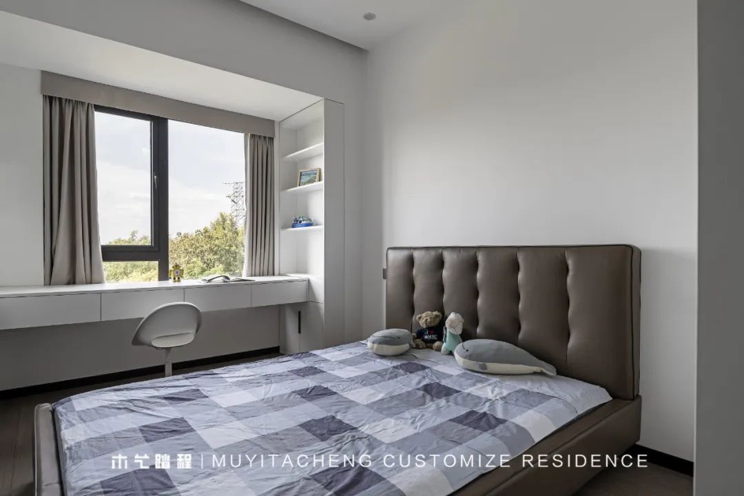 极简黑白,家的温度与高级定制丨中国重庆丨重庆木艺踏程全屋定制-58