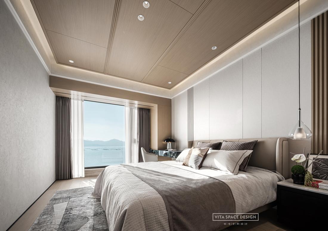 半岛城邦 138㎡原木风样板间丨维塔空间设计-38