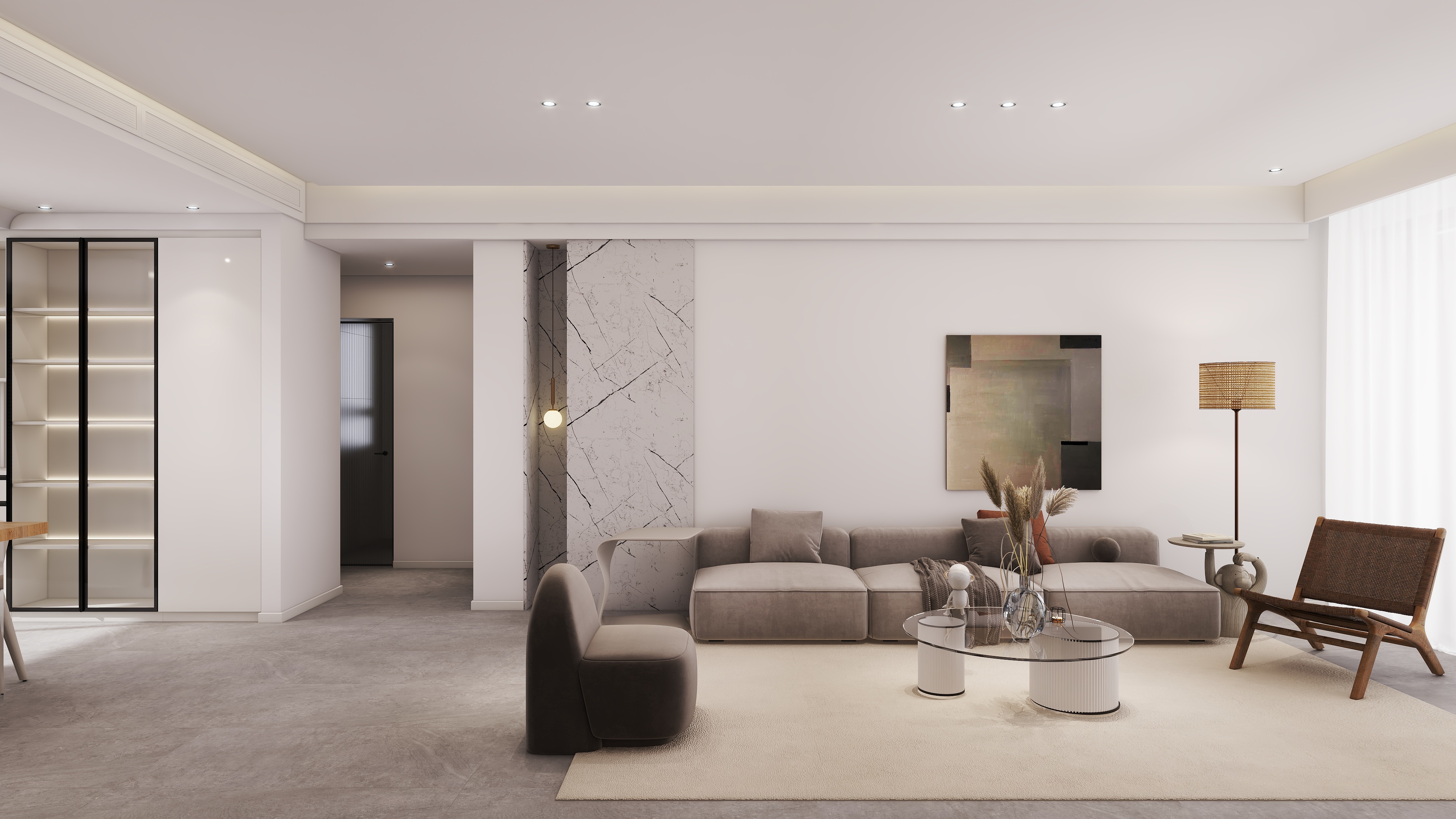 现代开放式平层丨中国重庆丨胡小波-3