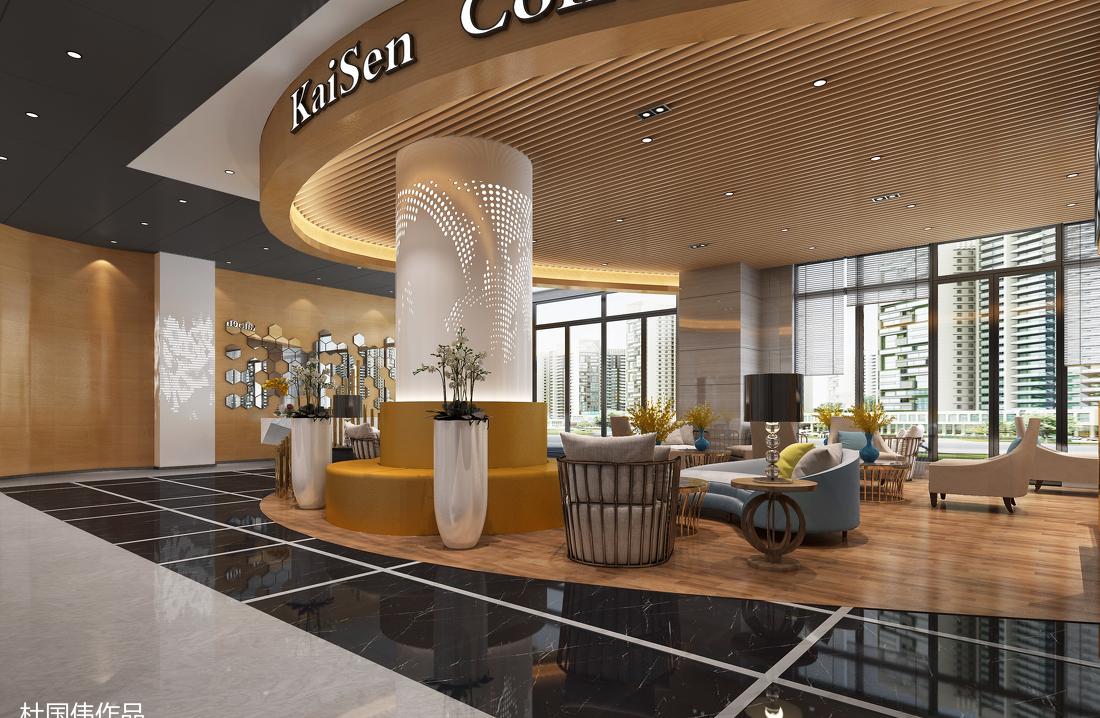 西安盛世 1 号写字楼公寓公共区域设计-6