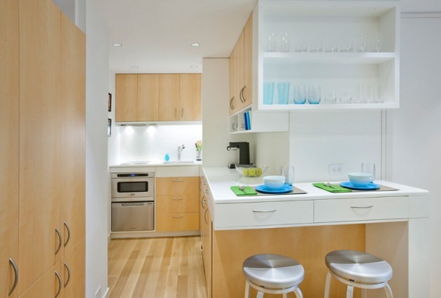 31平方米空间安置三间房设计案例丨美国曼哈顿-18