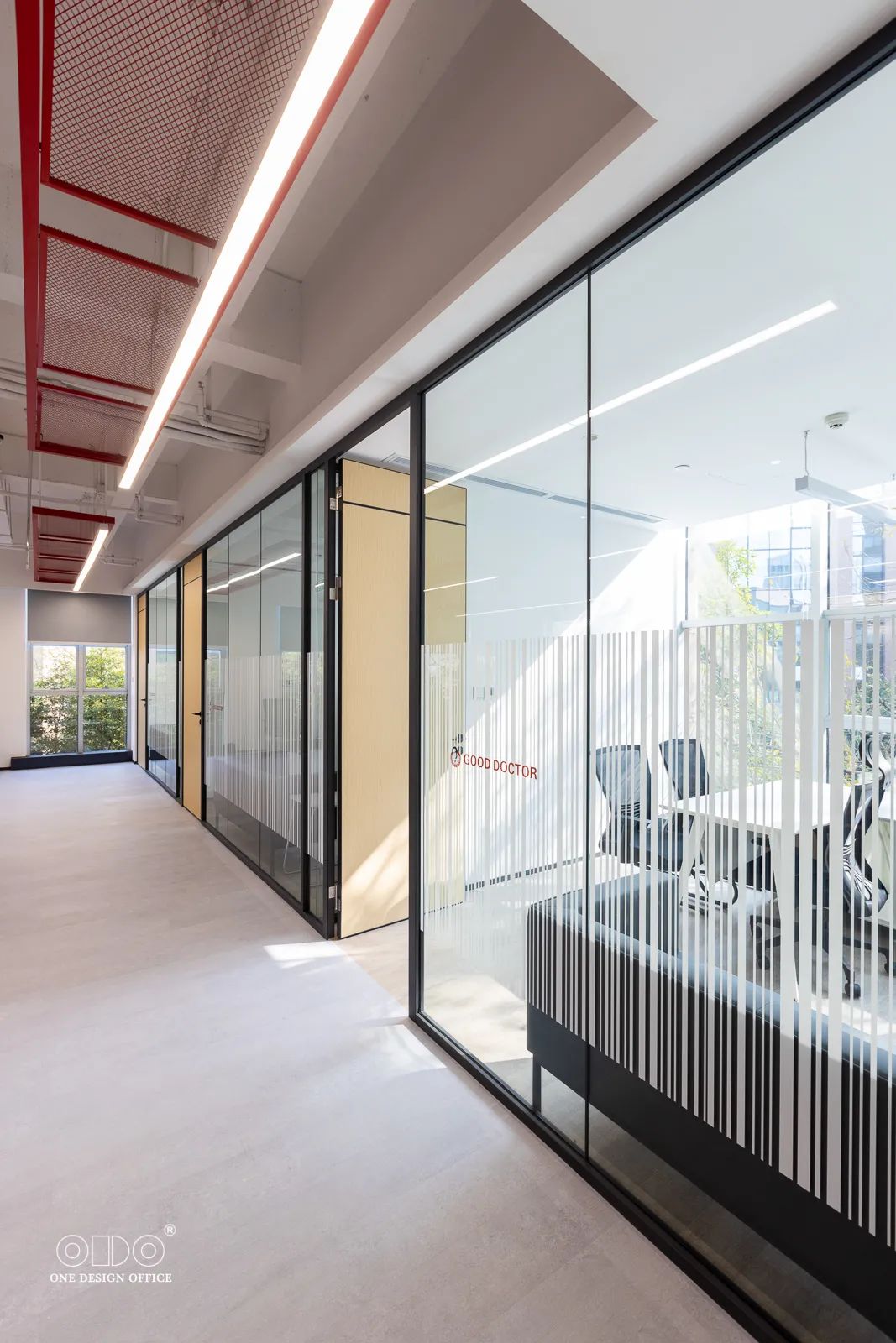 好医生集团现代办公空间设计丨中国成都丨ODO 设计团队-36