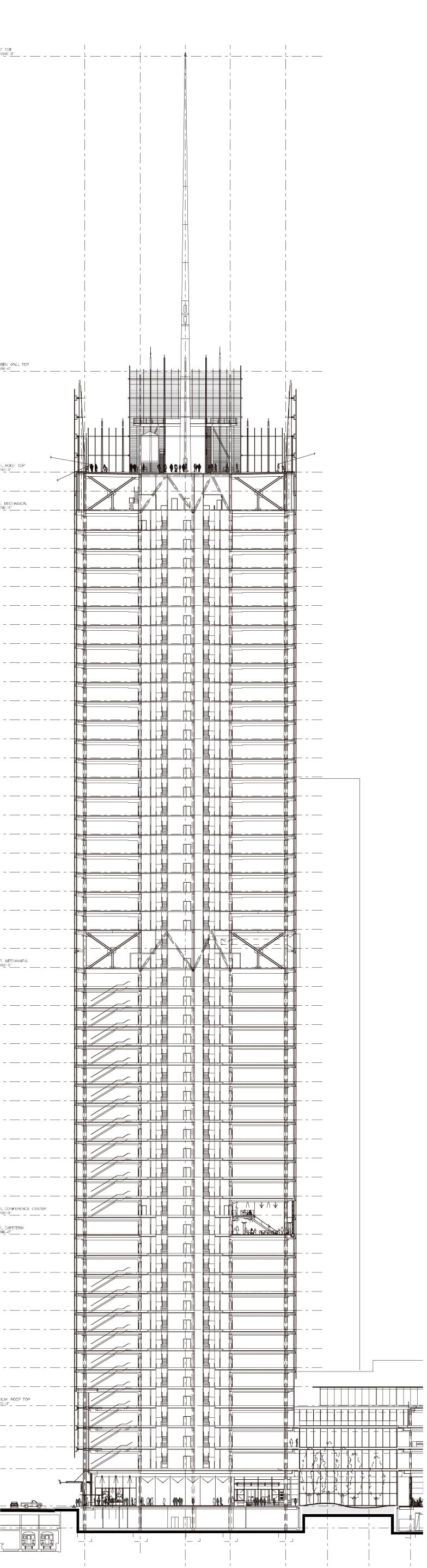 《纽约时报》总部大楼 | 透明、环保与城市连接的典范-15