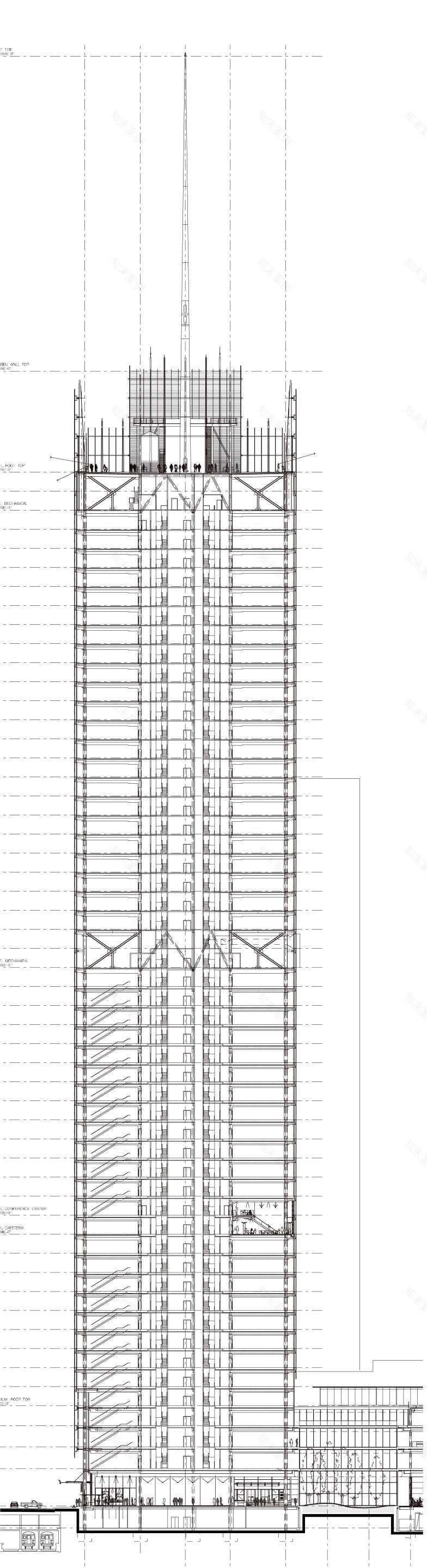 《纽约时报》总部大楼 | 透明、环保与城市连接的典范-15