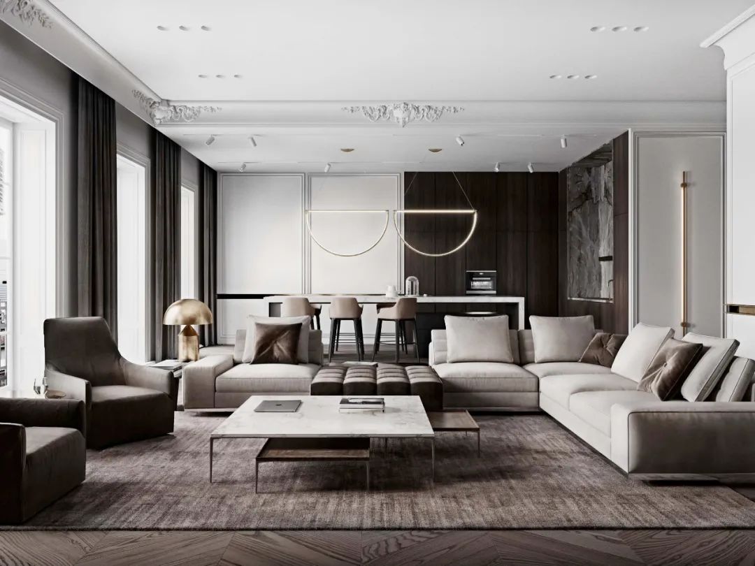 简约古典风格的空间美学演绎丨PRIMESTUDIA,MART Architects-47