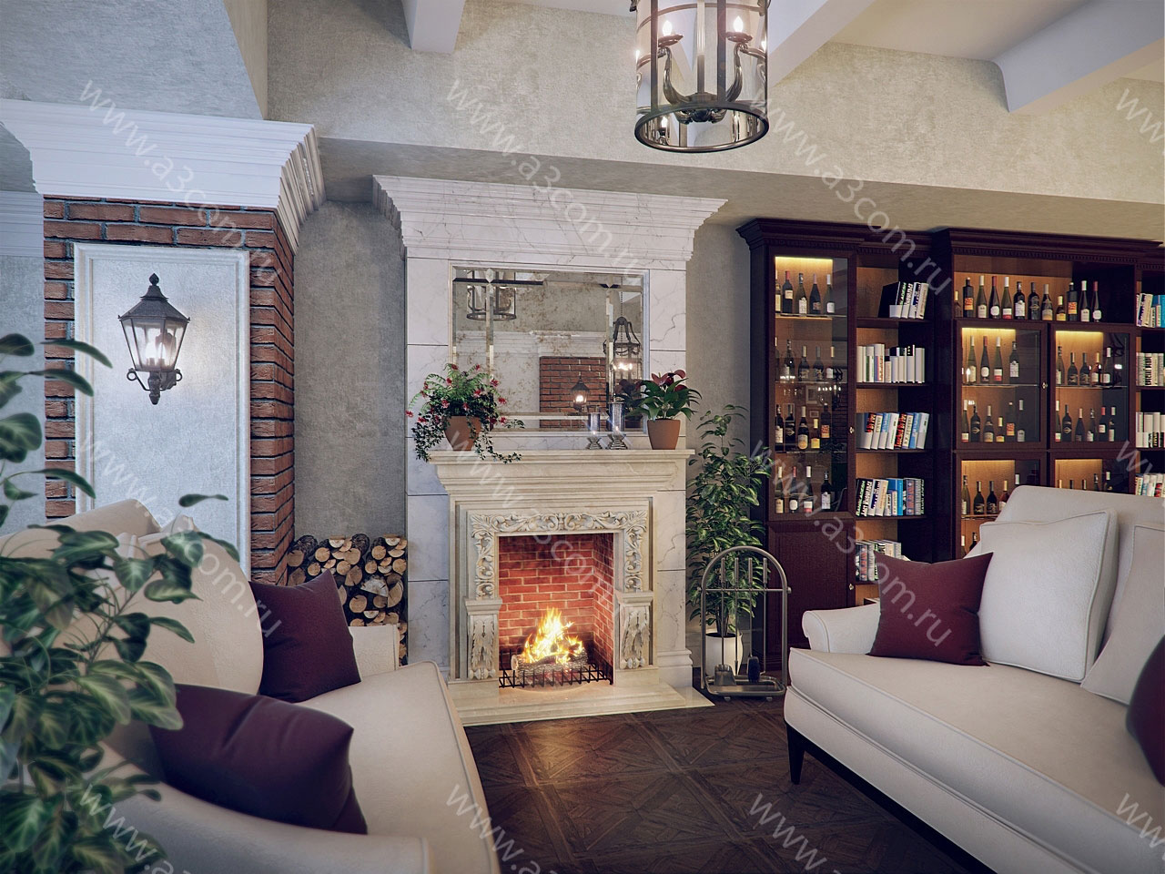 意大利风格餐厅设计丨俄罗斯莫斯科丨Атриком-4