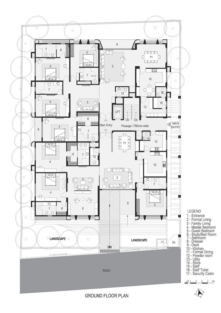 印度公寓建筑 Ashford House丨印度班加罗尔丨The Purple Ink Studio-41