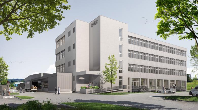 OVA Studio GmbH丨Sanierung und Grundausbau Büro und Gewerbehaus丨瑞士-6